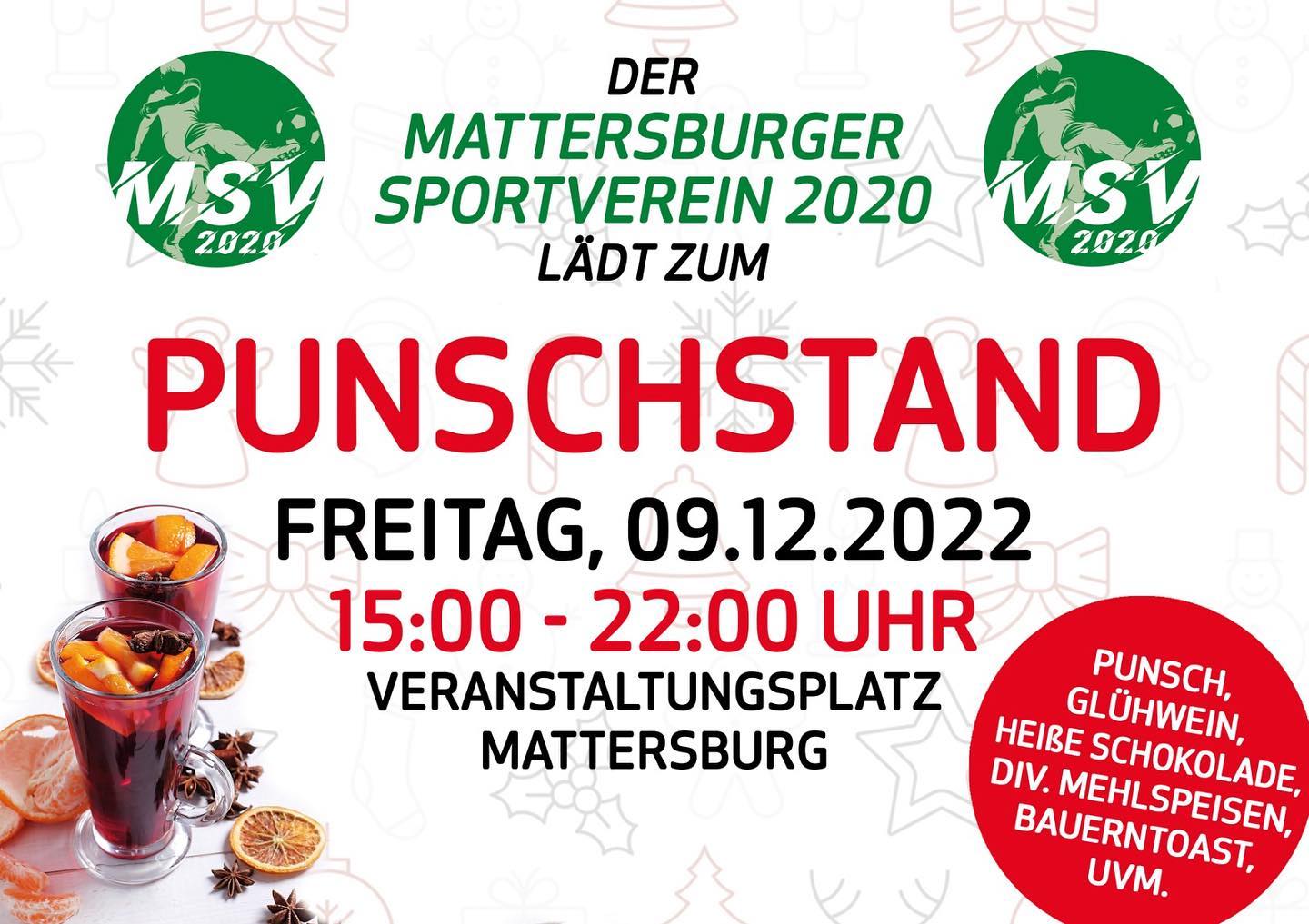 Punschstand MSV 2020